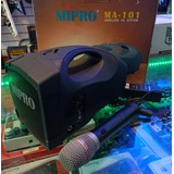 Sistema Sonido Portátil Batería C/micro Uhf Mano Mipro Ma101