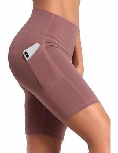 Short Licra Deportiva Gym Correr Super Calidad Bolsa Celular