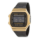 Relógio Casio Vintage Modelo A168wegb-1bdf - Nf E Gar