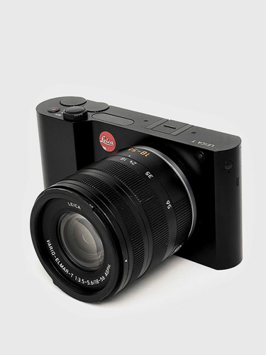 Câmera Leica T E Lente 18-56mm 3.5-5.6 Asph E Case Couro