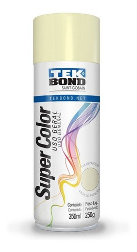 Pintura Aerosol Spray 350ml Uso General Beige Tekbond