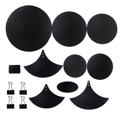 Silenciador Mute Pads Mute & Sound Pad Mat Para Platillos Bl