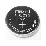 100 Pilas Maxell Cr2032 Botón Alarmas Remotos Baterias
