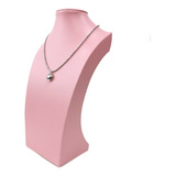 Exhibidor Rosa Joyería Cuello Fashion Grande 247r