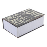 Caja Metálica Para Libros Secretos Home Creative, Tamaño Peq