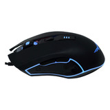 Mouse Gamer Horus Naceb Technology Na-0937, Alámbrico Negro