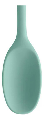 Colher De Silicone Verde Menta - Ou