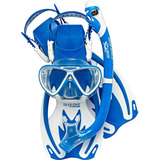 Set Buceo Cressi Rocks Dry Para Niños Azul  S / M