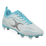 Botines Rugby Gilbert Cage Pro Pace 6 Stud C/tapones Césped