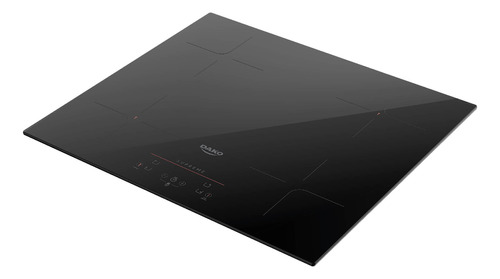 Cooktop De Indução 4 Bocas Preto Com Trava De Segurança Dako