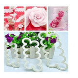 3pcs 3d De Silicona Rose Flor Fondant Pastel Chocolate Molde