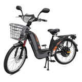 Bicicleta Elétrica Motor 350w Potência 48v Com Alarme