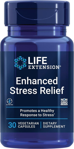 Life Extension I Enhanced Stress Relief I 30 Capsules I Usa