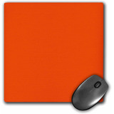 Mouse Pad Naranja Goma 8 X 8 Pulgadas