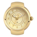 Relógio Anel Euro Dourado Feminino Eu2035yuv/4di 