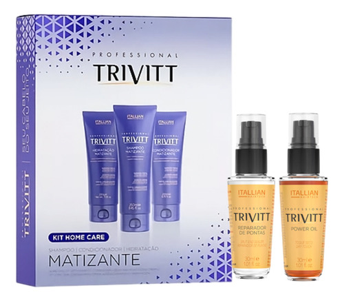 Kit Trivitt Matizante + Reparador De Pontas + Power Oil