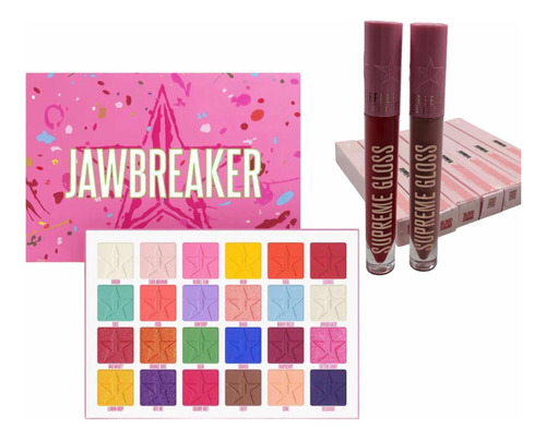 Paleta De Sombras Jawbreaker Jeffree Star + Gloss Gratis!