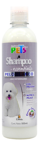 Shampoo Para Perro Essentials Pelo Blanco 500 Ml Fancy Pets