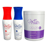 Kit Escova Exclusive 250ml + Btx Matizador Portier 1kg