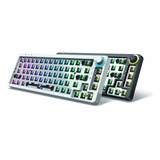 Kit De Teclado Mecánico Gamakay Lk67 Rgb, Modo Triple, 65%