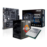 Combo Actualizacion Pc Amd Ryzen 5 5600g Mother Micro Gamer