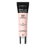 L'oréal Prime Lab Maquillaje Facial 24h Pore Minimizer Tono Rojo Púrpura Claro