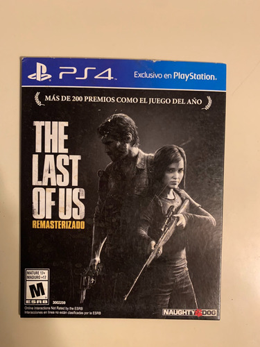 The Last Of Us Remasterizado Ps4 Como Nuevo