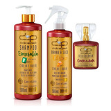 Kit Dolce Pet Shampoo Suave + Banho A Seco + Colonia/perfume