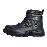 Borcegos Caterpillar Motorcycles Camuflado Botas Cuero Nuevo