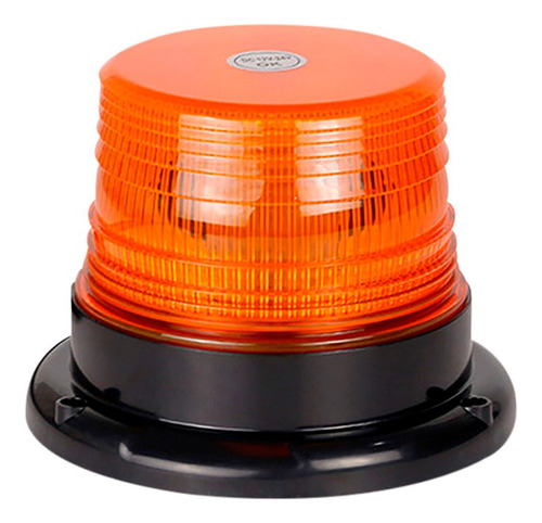 Baliza Giratoria Led 12v 24v Flash Seguridad Vial Ambar