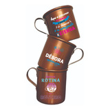 Kit 5 Caneca Moscow Mule Personalizada