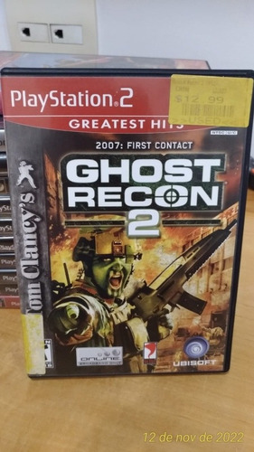 Jogo Ghost Recon 2 Playstation 2 Ps2