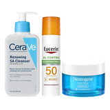 Rutina Facial Completa Limpieza + Hidratación + Spf 50