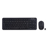 Combo Teclado E Mouse Sem Fio Multilaser Preto Usb/tc231