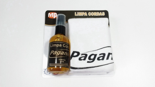 Paganini Limpa Corda Plc058 + Flanela Violão Guitarra Baixo