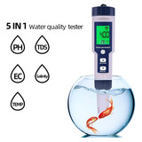 * Probador De Calidad Del Agua Ph/tds/ec/temperature/salin
