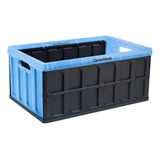 Caja Plegable Y Apilable Clevermade 62l Almacena Organiza 