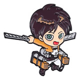 Pin Broche Metálico Eren Yeager Shingeki No Kyojin Anime