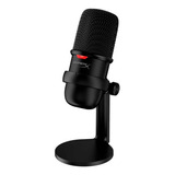 Microfono Gamer Hyperx Solocast Negro Usb Podcast Streaming