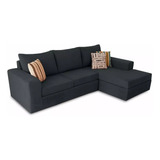 Sillon Sofa Esquinero Premium 2,5 X 1,6/1,80 Chenille 