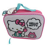 Lonchera Termica Hello Kitty Para Niña Color Rosa Chicle