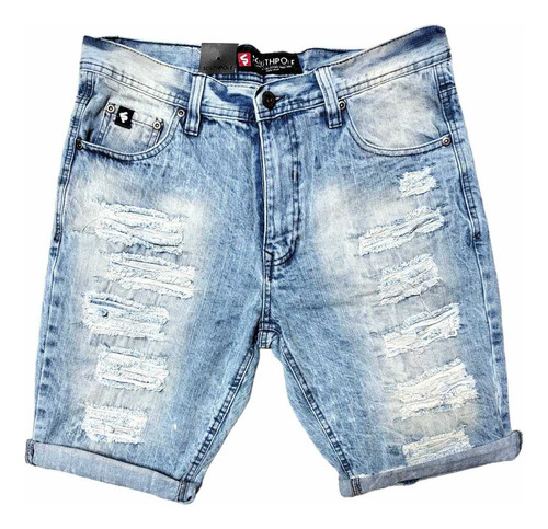 Short Jean Ripped Importado Light Southpole