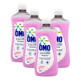 Kit 4 Omo Líquido Roupas Finas E Delicadas Original 450ml