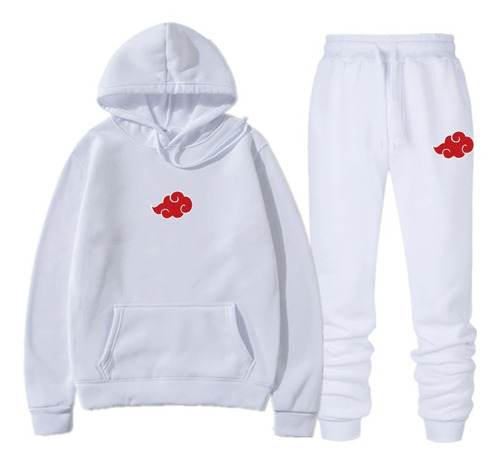 Conjunto Moletom E Calça Naruto Akatsuki Anime Série Nuvem