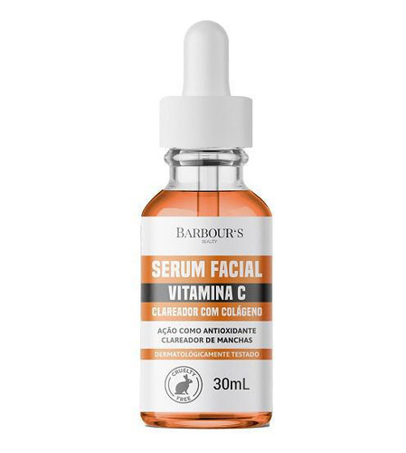 Serum Facial Vitamina C Clareador Com Colágeno