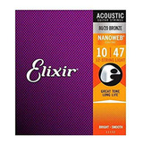 Elixir Cuerdas Guitarra Acústica, 12 Cuerdas, Luz Nanoweb Re