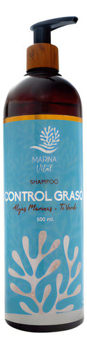  Shampoo Control Graso Marina Vital 500ml Shampoo Sin Sal