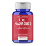 Ácido Hialurónico Fynutrition - Con Colágeno, Coenzima Q10 Y Vitaminas A Y E - Cápsulas En Frasco De 30 Un.