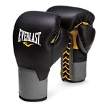 Guantes Boxeo Everlast Oficial  Pro Leather Cuero Cordones