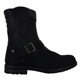 Levis Bota Vestir Elegante Biker Piel Negro Hombre 85203